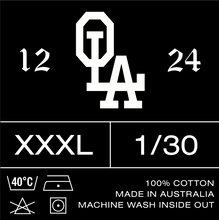 Load image into Gallery viewer, OLA 12/24 FADED BLACK HEAVYWEIGHT T
