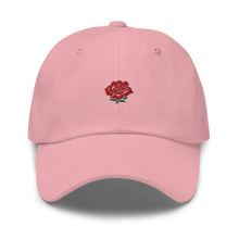 Load image into Gallery viewer, EMBROIDERED ROSE DAD HAT
