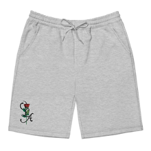 Load image into Gallery viewer, EMBROIDERED ROSE SWEAT SHORTS
