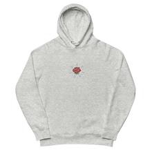 Load image into Gallery viewer, EMBROIDERED ROSE HOOD
